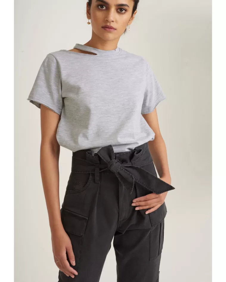 Store MARISSA WEBB Bryn Paper Bag Vintage Washed Pant In Washed Black